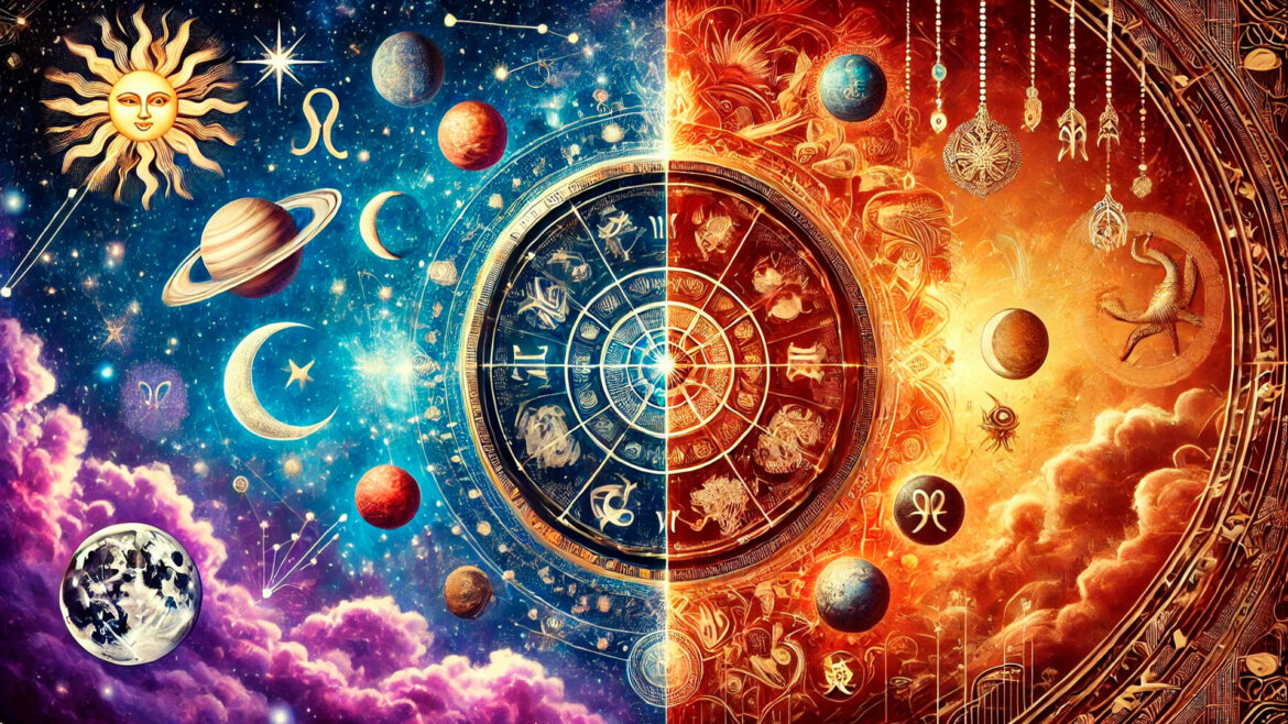 westliche-vedische-astrologie Vergleich westlicher und vedischer Astrologie